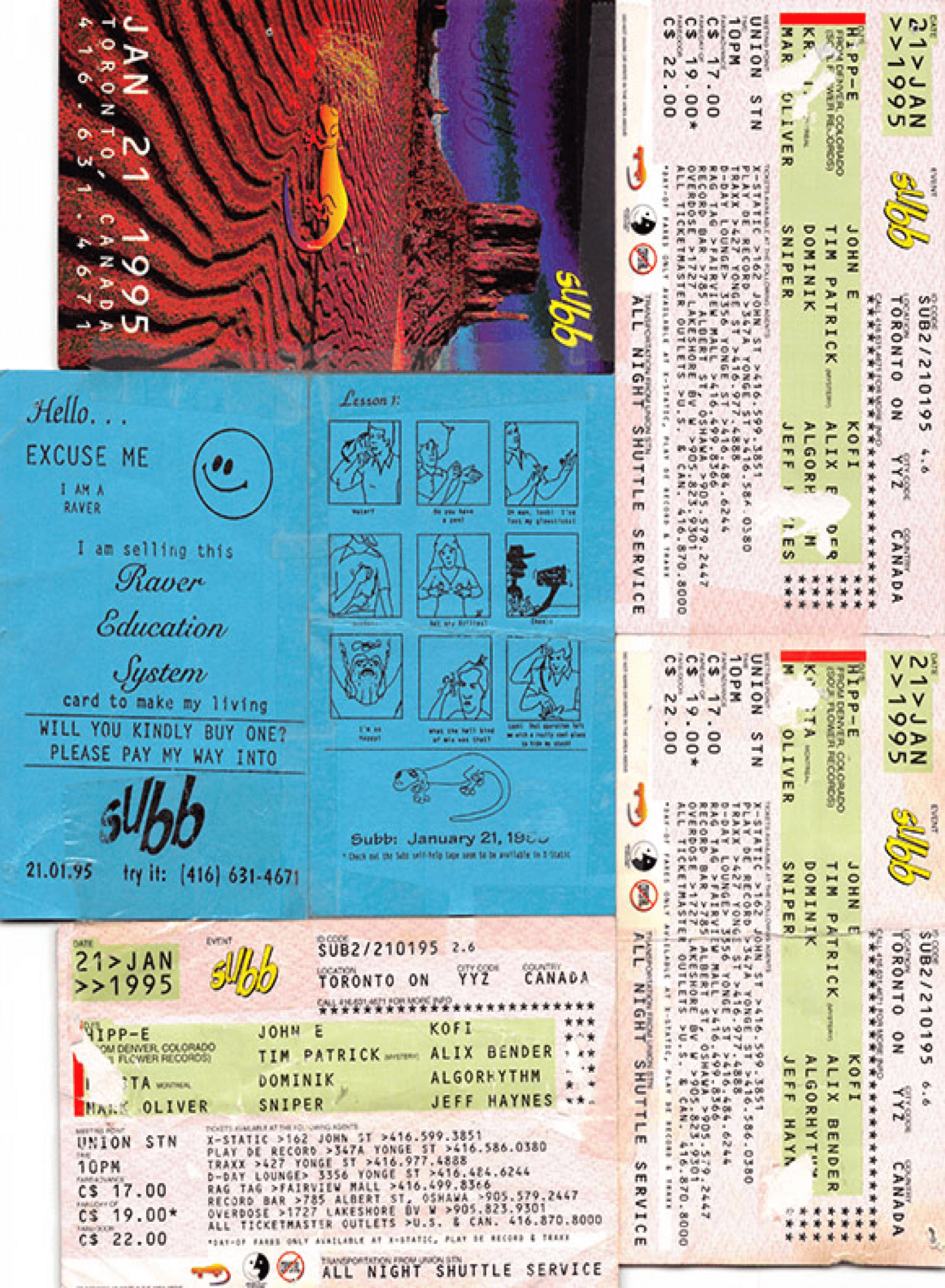 The Paper Trail of Rave Culture
