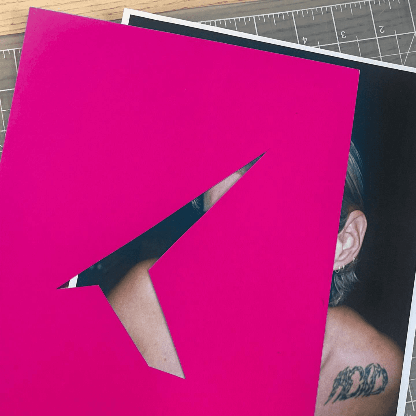 Collage With a Design Logic of Its Own