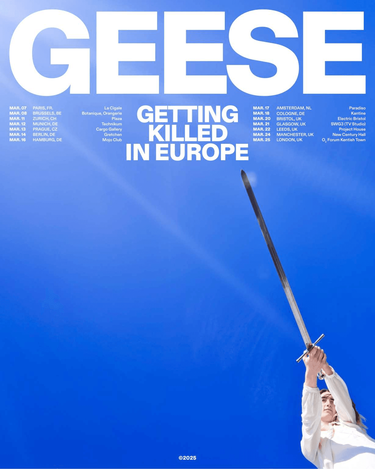Direction for Geese’s ‘Getting Killed’
